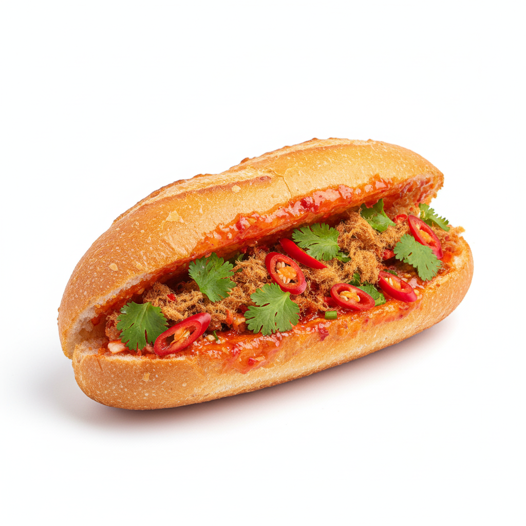 Bánh mì nướng muối ớt